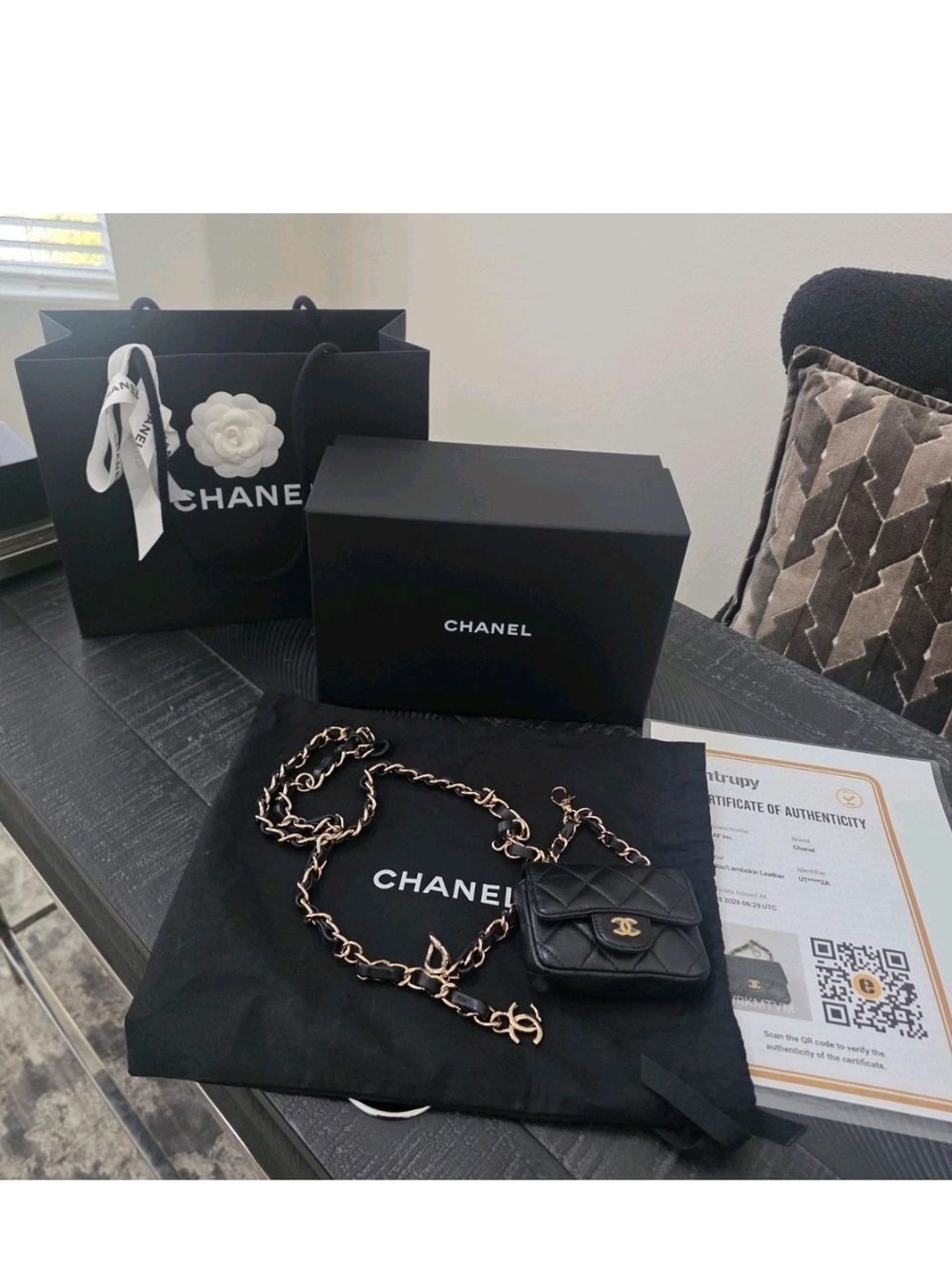 Chanel Quilted BELT BAG